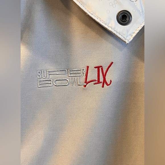 Women's Authentic NFL Super Bowl LIX Staff All-Weather Beige Jacket Sz. S  NWOT - Picture 12 of 13